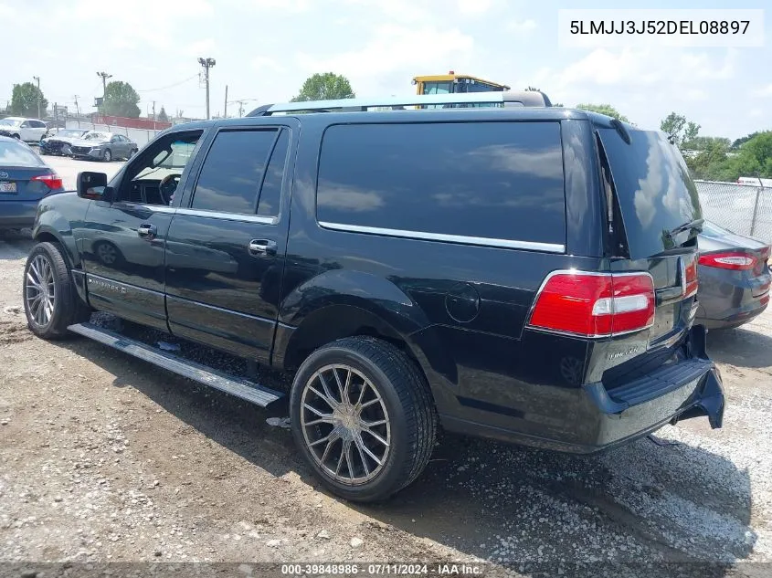 2013 Lincoln Navigator L VIN: 5LMJJ3J52DEL08897 Lot: 39848986