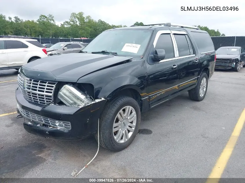 2013 Lincoln Navigator L L VIN: 5LMJJ3H56DEL03496 Lot: 39947826