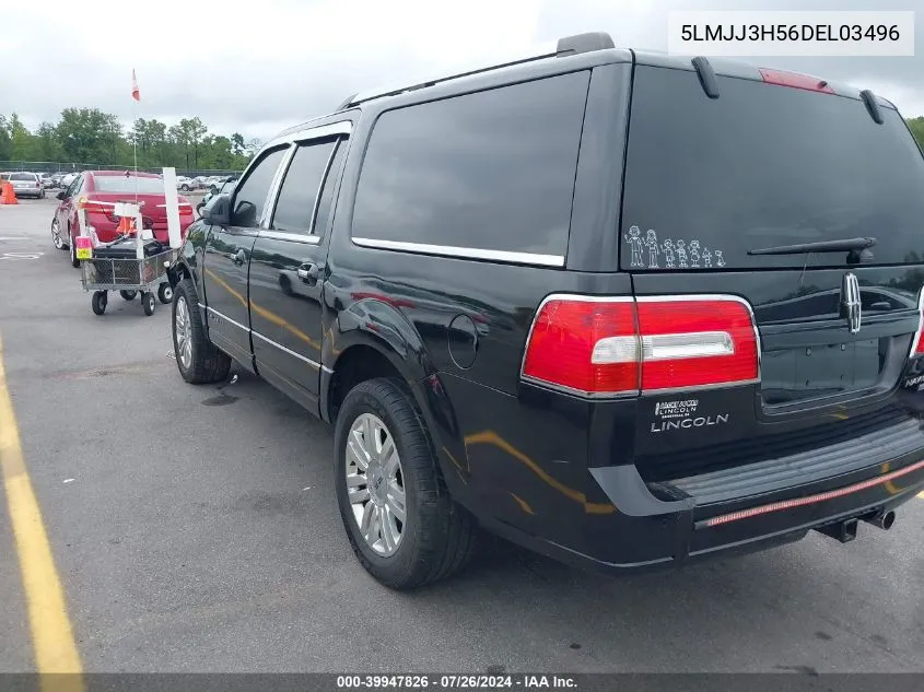 2013 Lincoln Navigator L L VIN: 5LMJJ3H56DEL03496 Lot: 39947826