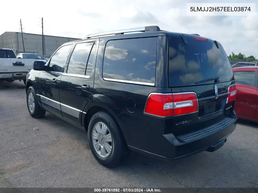 2014 Lincoln Navigator VIN: 5LMJJ2H57EEL03874 Lot: 39761892