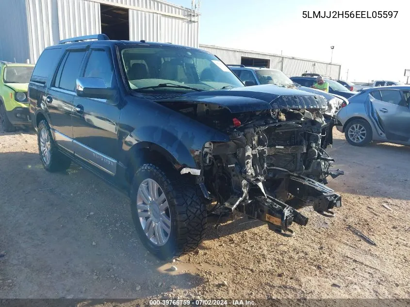 2014 Lincoln Navigator VIN: 5LMJJ2H56EEL05597 Lot: 39766759