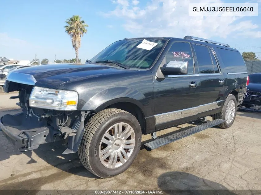 2014 Lincoln Navigator L VIN: 5LMJJ3J56EEL06040 Lot: 39877412