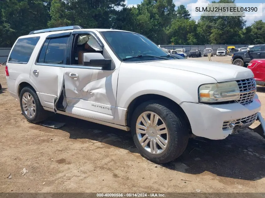 2014 Lincoln Navigator VIN: 5LMJJ2H51EEL04390 Lot: 40090586