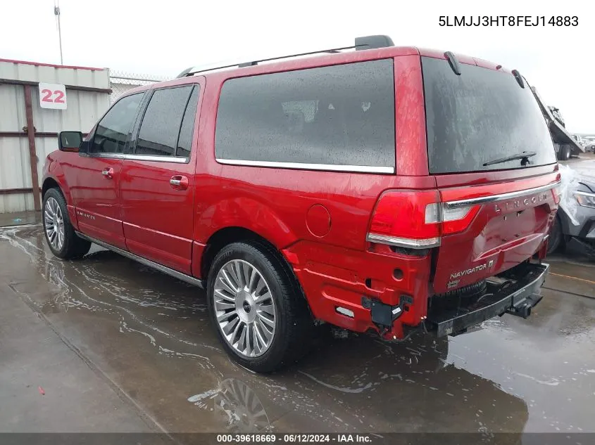 2015 Lincoln Navigator L VIN: 5LMJJ3HT8FEJ14883 Lot: 39618669