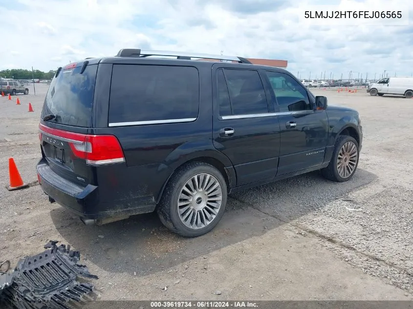 2015 Lincoln Navigator VIN: 5LMJJ2HT6FEJ06565 Lot: 39619734