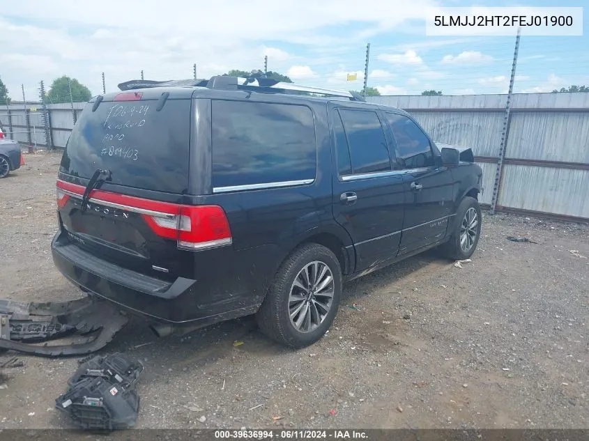 2015 Lincoln Navigator VIN: 5LMJJ2HT2FEJ01900 Lot: 39636994