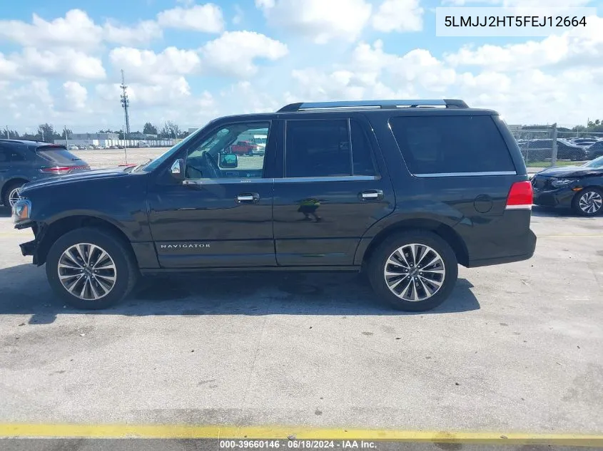 5LMJJ2HT5FEJ12664 2015 Lincoln Navigator