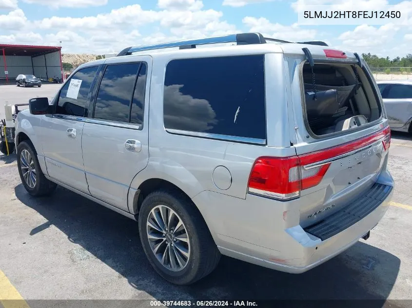 2015 Lincoln Navigator VIN: 5LMJJ2HT8FEJ12450 Lot: 39744683