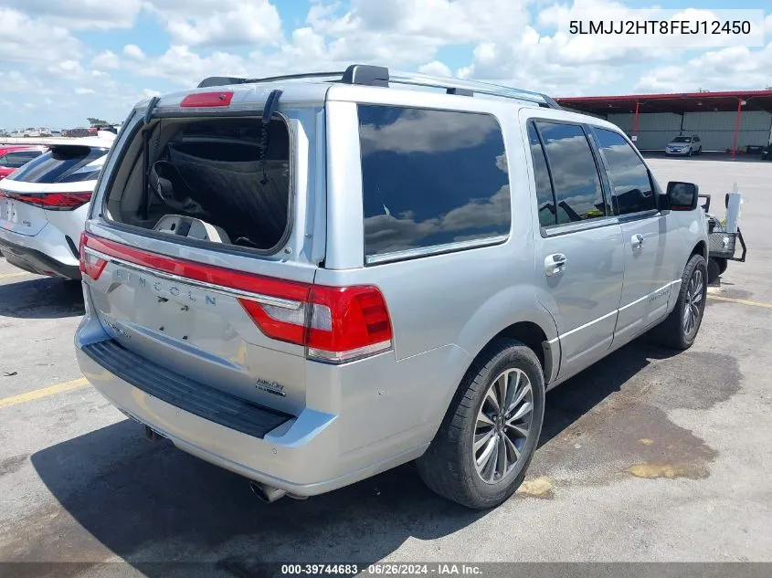 2015 Lincoln Navigator VIN: 5LMJJ2HT8FEJ12450 Lot: 39744683