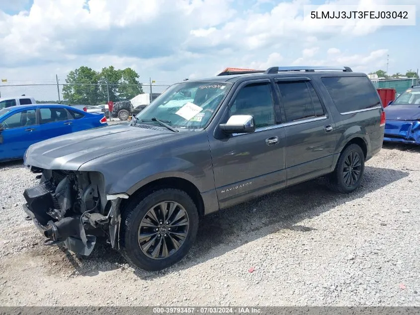 2015 Lincoln Navigator L VIN: 5LMJJ3JT3FEJ03042 Lot: 39793457