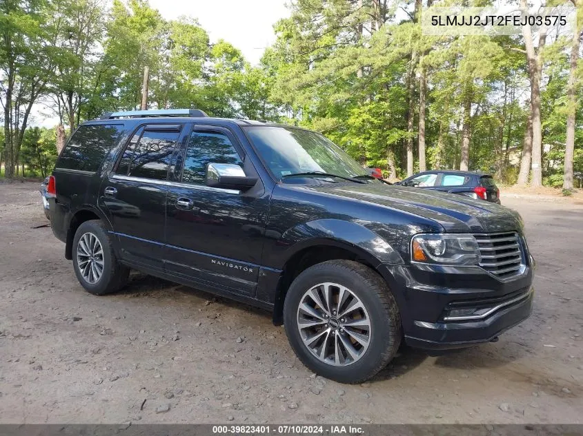 2015 Lincoln Navigator VIN: 5LMJJ2JT2FEJ03575 Lot: 39823401