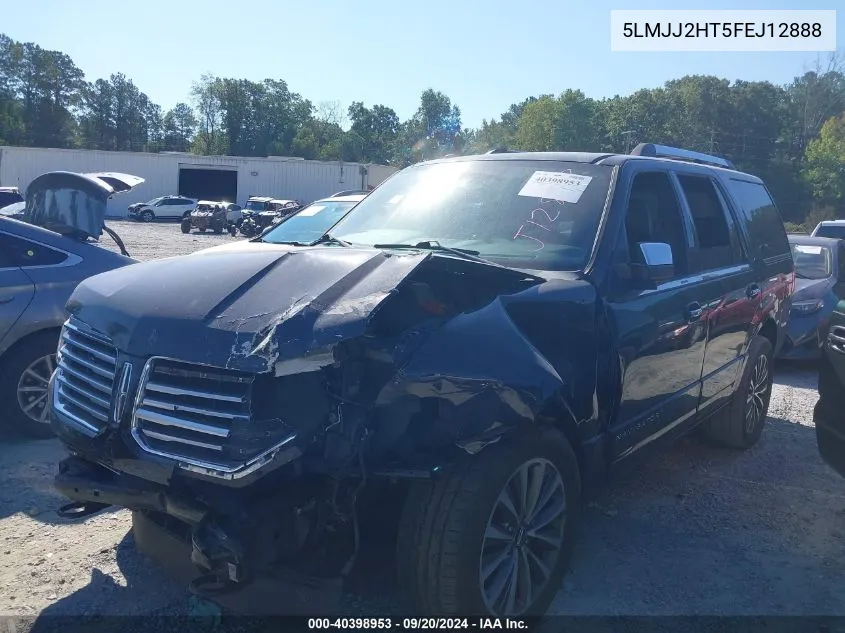 2015 Lincoln Navigator VIN: 5LMJJ2HT5FEJ12888 Lot: 40398953