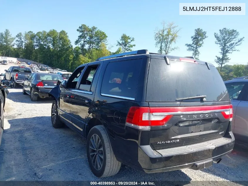 2015 Lincoln Navigator VIN: 5LMJJ2HT5FEJ12888 Lot: 40398953