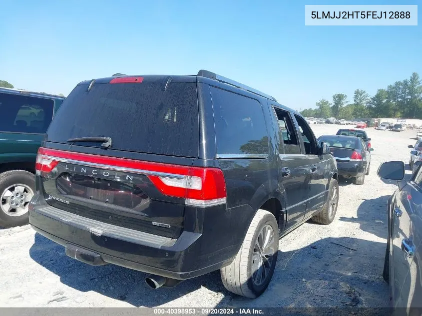 2015 Lincoln Navigator VIN: 5LMJJ2HT5FEJ12888 Lot: 40398953