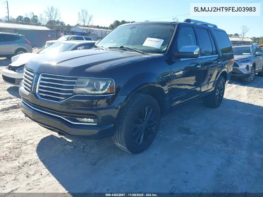 5LMJJ2HT9FEJ03983 2015 Lincoln Navigator