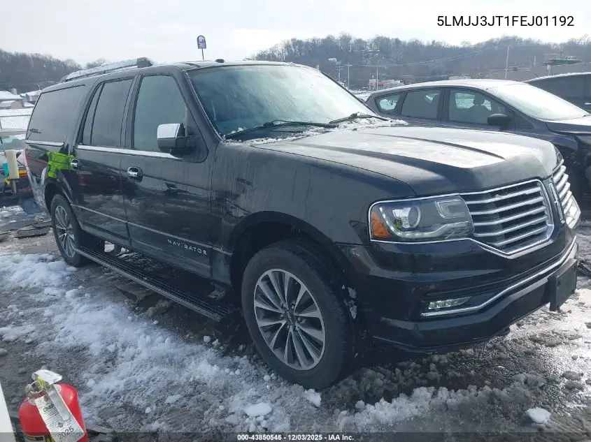 5LMJJ3JT1FEJ01192 2015 Lincoln Navigator L