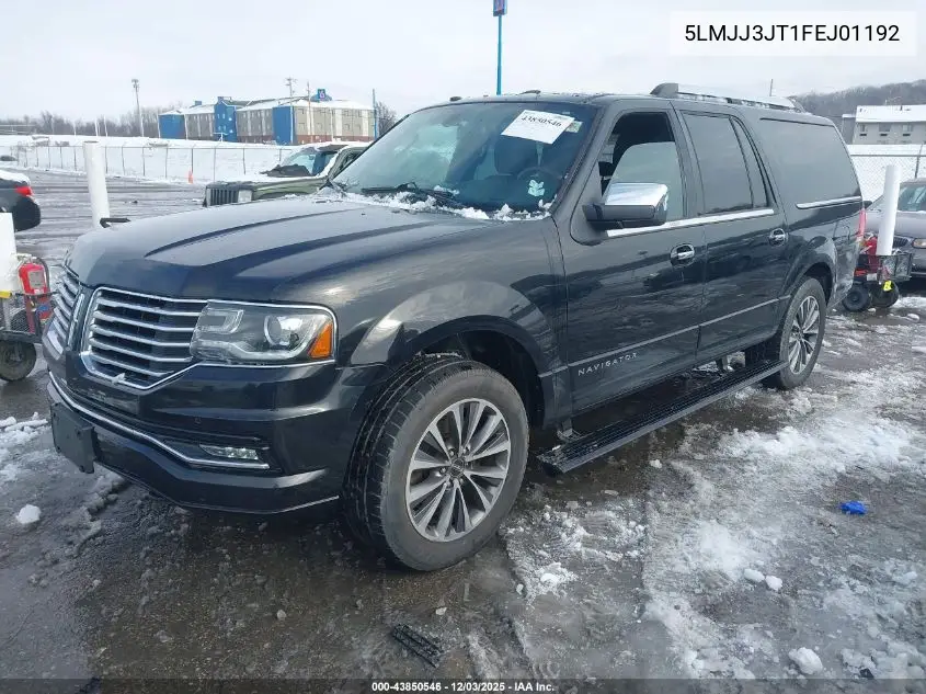 5LMJJ3JT1FEJ01192 2015 Lincoln Navigator L