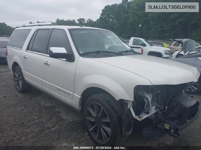 2016 Lincoln Navigator L Reserve VIN: 5LMJJ3LT3GEL09900 Lot: 39969073