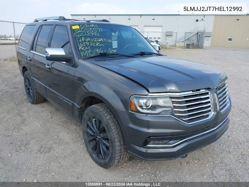 5LMJJ2JT7HEL12992 2017 Lincoln Navigator Select