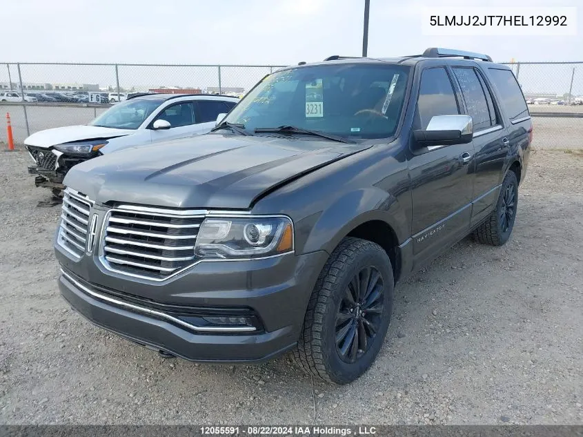 5LMJJ2JT7HEL12992 2017 Lincoln Navigator Select