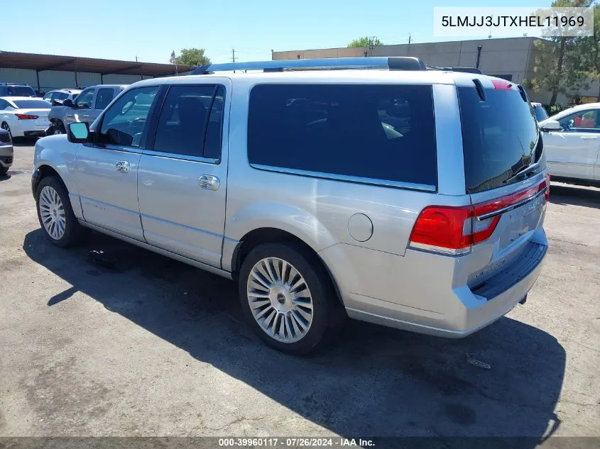 2017 Lincoln Navigator L Select VIN: 5LMJJ3JTXHEL11969 Lot: 39960117