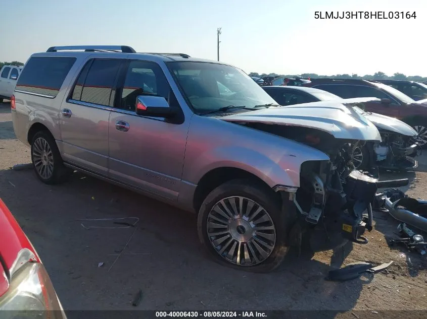 5LMJJ3HT8HEL03164 2017 Lincoln Navigator L Select