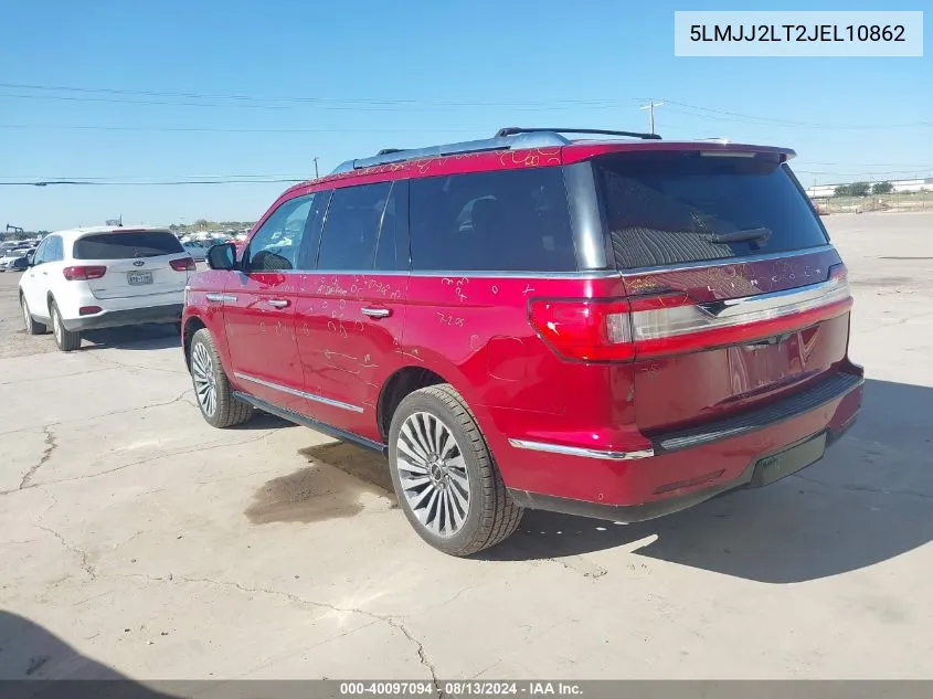 5LMJJ2LT2JEL10862 2018 Lincoln Navigator Reserve