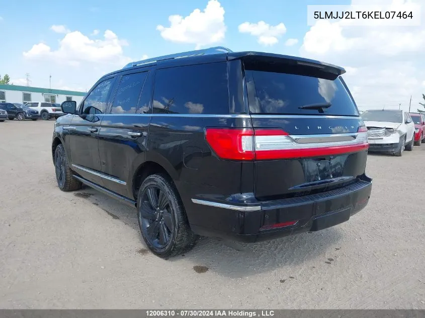 5LMJJ2LT6KEL07464 2019 Lincoln Navigator Reserve