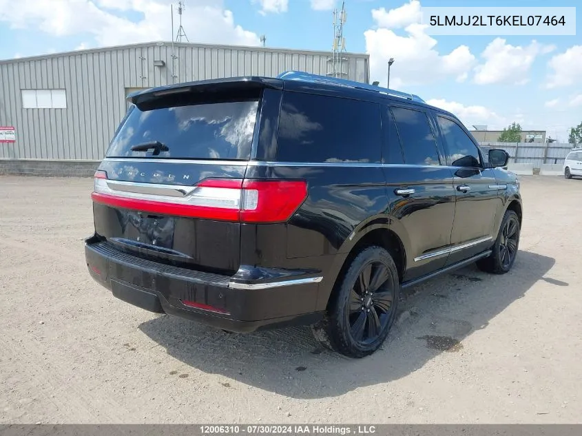 2019 Lincoln Navigator Reserve VIN: 5LMJJ2LT6KEL07464 Lot: 12006310