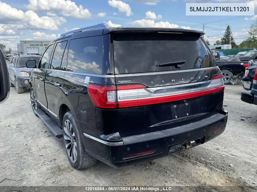 2019 Lincoln Navigator Select VIN: 5LMJJ2JT1KEL11201 Lot: 12016884