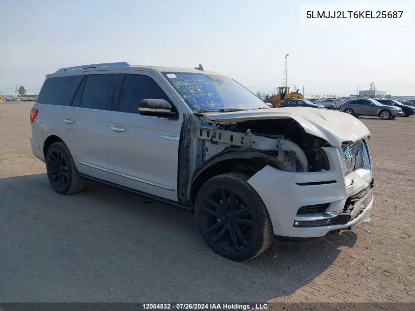 2019 Lincoln Navigator Reserve VIN: 5LMJJ2LT6KEL25687 Lot: 12054832