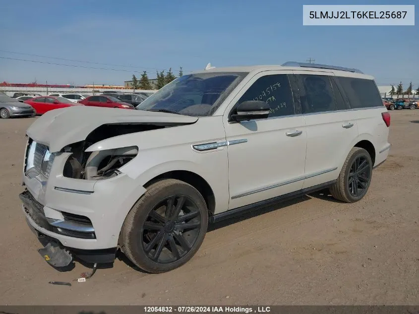 5LMJJ2LT6KEL25687 2019 Lincoln Navigator Reserve