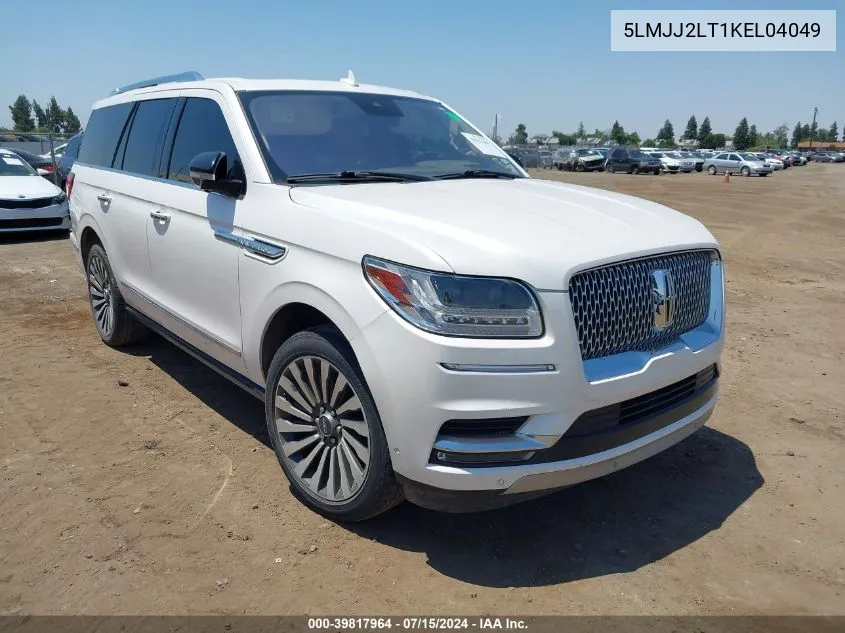 5LMJJ2LT1KEL04049 2019 Lincoln Navigator Reserve