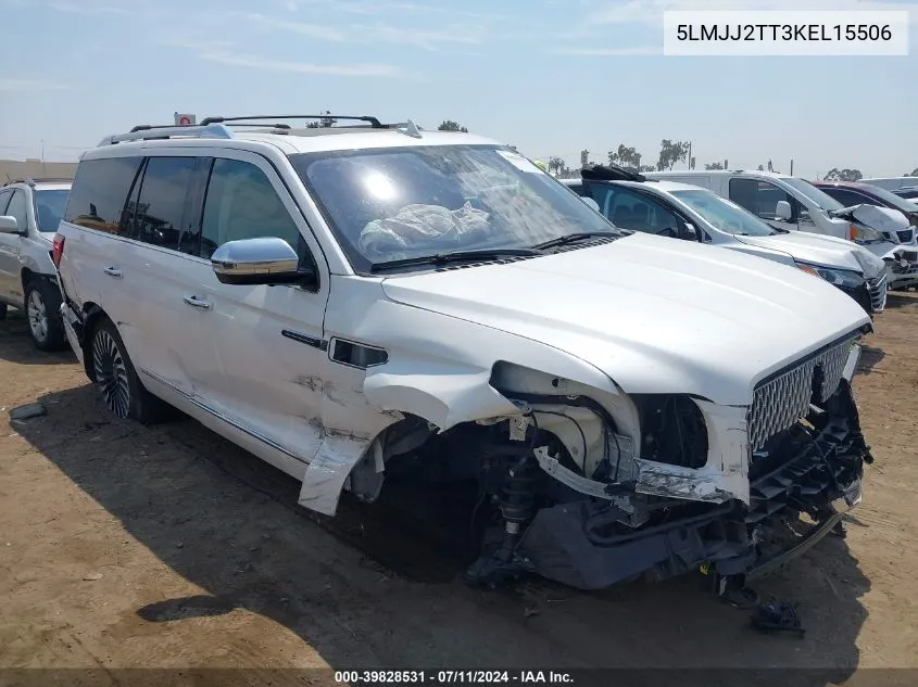 2019 Lincoln Navigator Black Label VIN: 5LMJJ2TT3KEL15506 Lot: 39828531