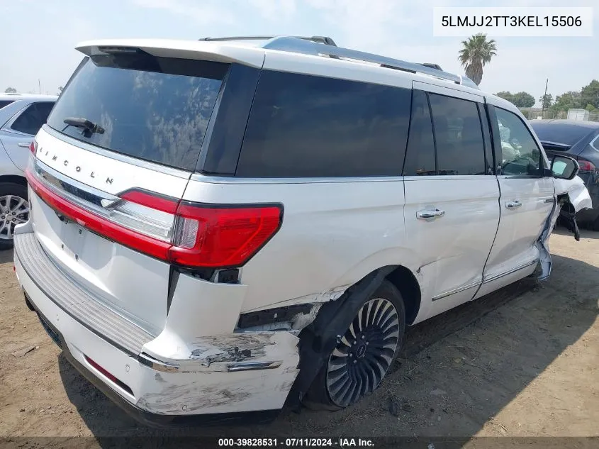 2019 Lincoln Navigator Black Label VIN: 5LMJJ2TT3KEL15506 Lot: 39828531