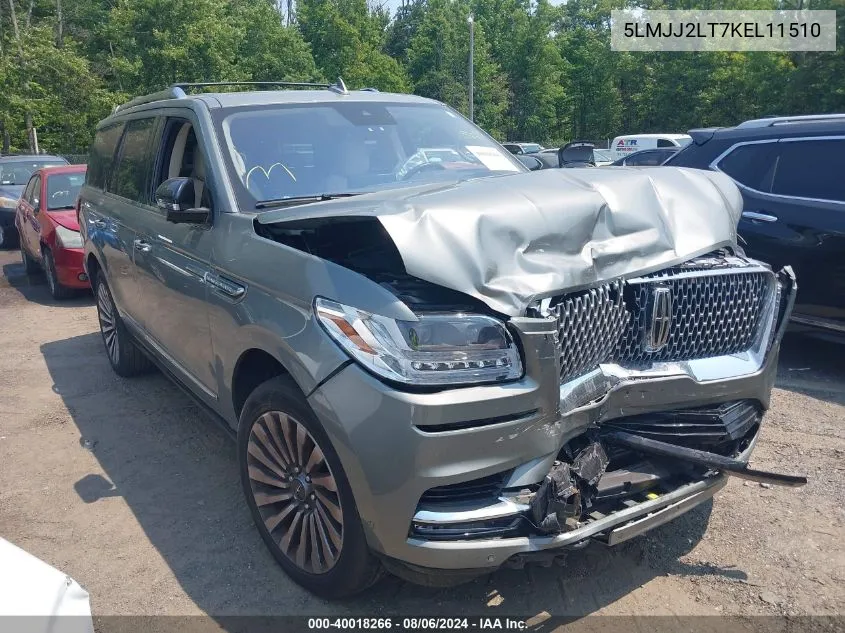 2019 Lincoln Navigator Reserve VIN: 5LMJJ2LT7KEL11510 Lot: 40018266