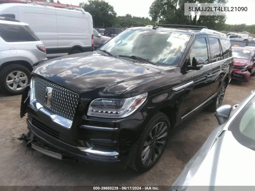 2020 Lincoln Navigator Reserve VIN: 5LMJJ2LT4LEL21090 Lot: 39680239