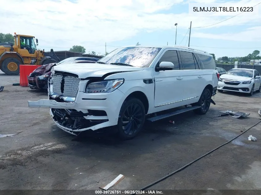 2020 Lincoln Navigator Reserve L VIN: 5LMJJ3LT8LEL16223 Lot: 39726751