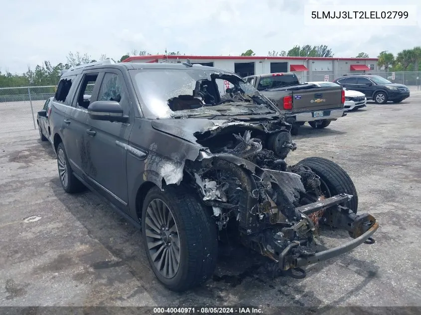 2020 Lincoln Navigator Reserve L VIN: 5LMJJ3LT2LEL02799 Lot: 40040971