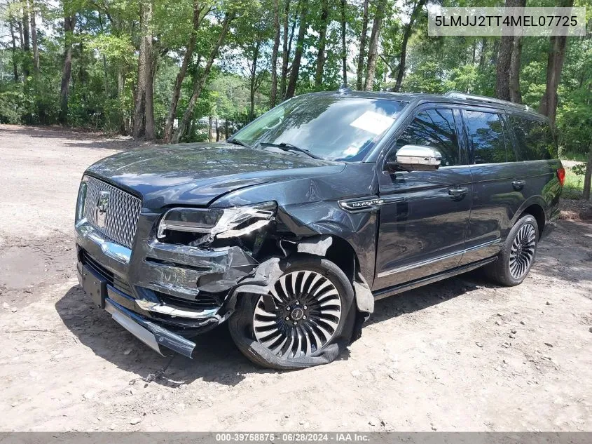 2021 Lincoln Navigator Black Label VIN: 5LMJJ2TT4MEL07725 Lot: 39758875