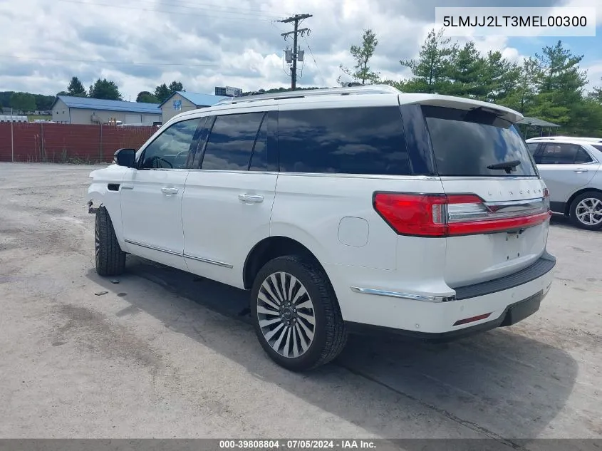 2021 Lincoln Navigator Reserve VIN: 5LMJJ2LT3MEL00300 Lot: 39808804