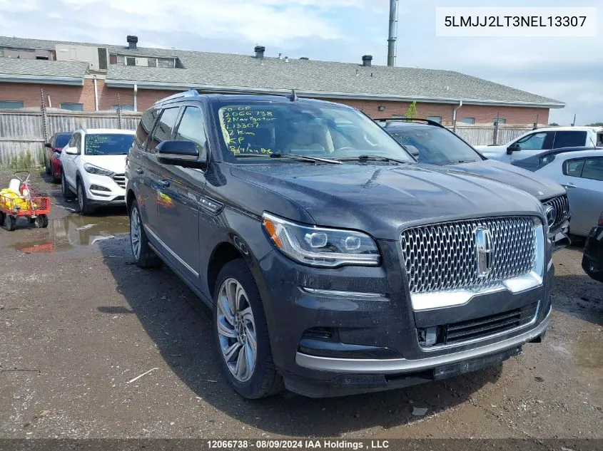 2022 Lincoln Navigator Reserve VIN: 5LMJJ2LT3NEL13307 Lot: 12066738