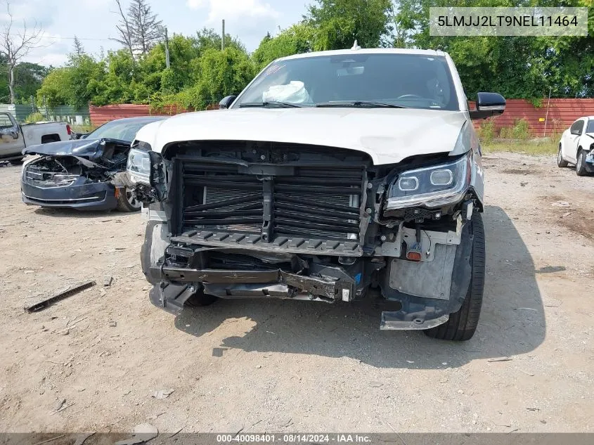 2022 Lincoln Navigator Reserve VIN: 5LMJJ2LT9NEL11464 Lot: 40098401