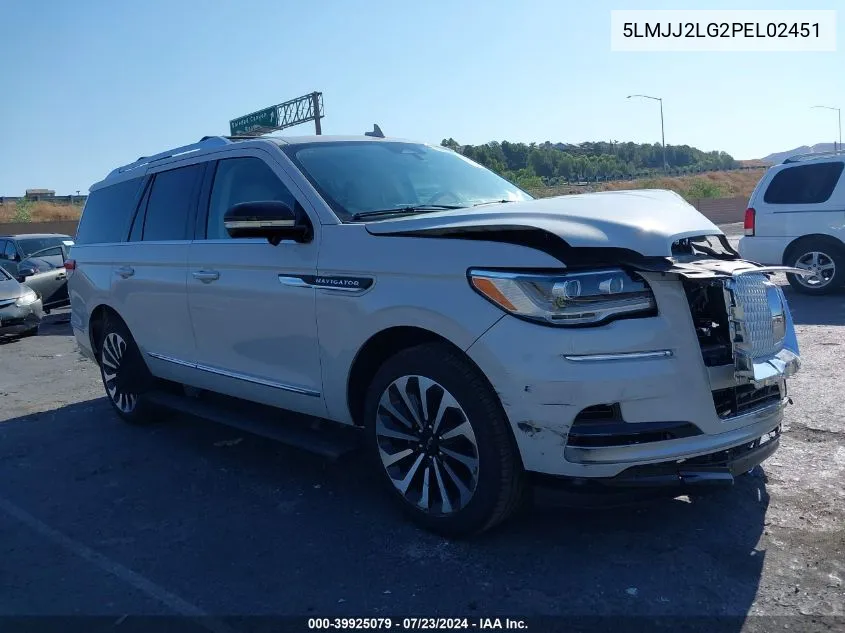 5LMJJ2LG2PEL02451 2023 Lincoln Navigator Reserve