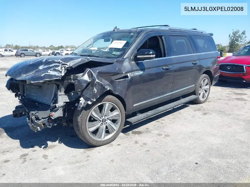 5LMJJ3LGXPEL02008 2023 Lincoln Navigator Reserve L