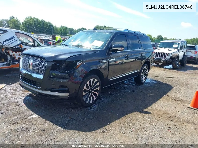 2024 Lincoln Navigator Reserve VIN: 5LMJJ2LG4REL06746 Lot: 39753414