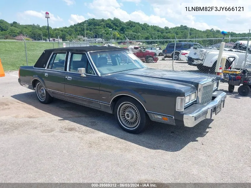 1LNBM82F3JY666121 1988 Lincoln Town Car Signature