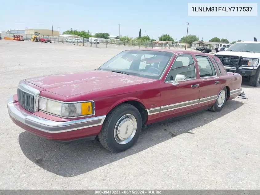 1LNLM81F4LY717537 1990 Lincoln Town Car