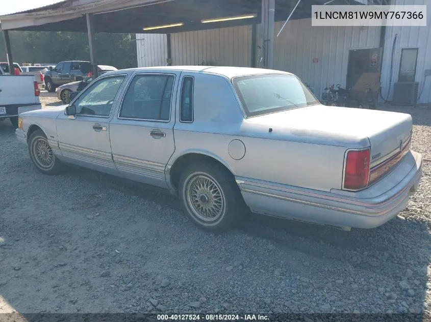 1991 Lincoln Town Car Executive VIN: 1LNCM81W9MY767366 Lot: 40127524