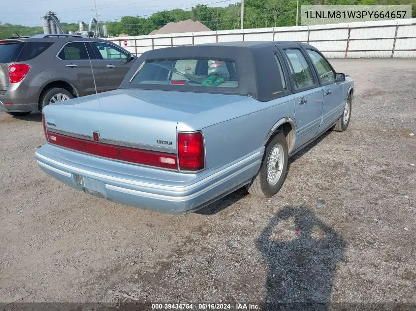 1993 Lincoln Town Car Executive VIN: 1LNLM81W3PY664657 Lot: 39434754